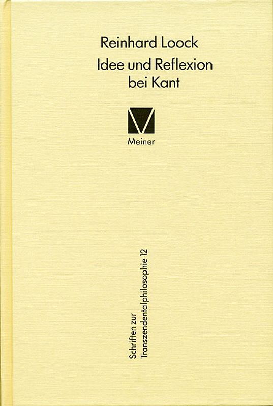 Idee und Reflexion bei Kant
