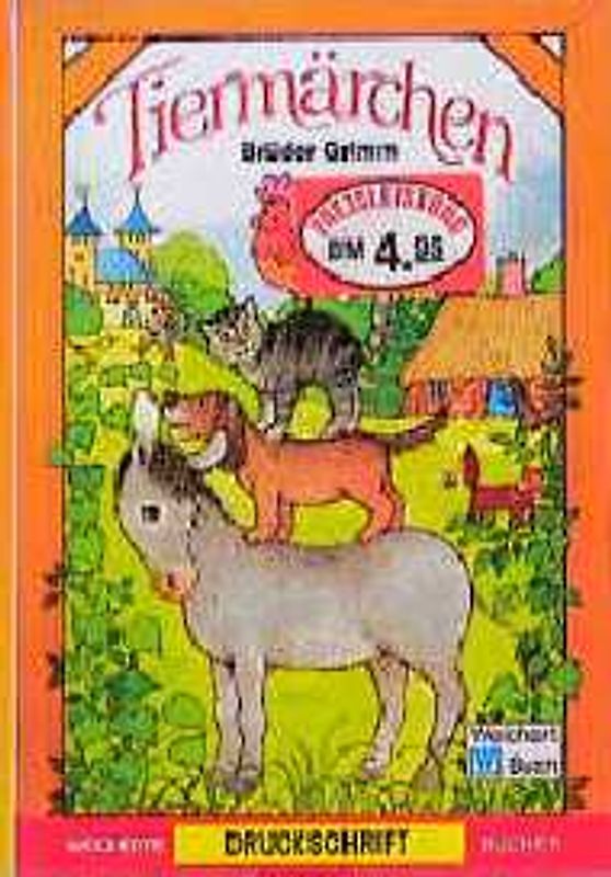 Tiermärchen. Druckschrift