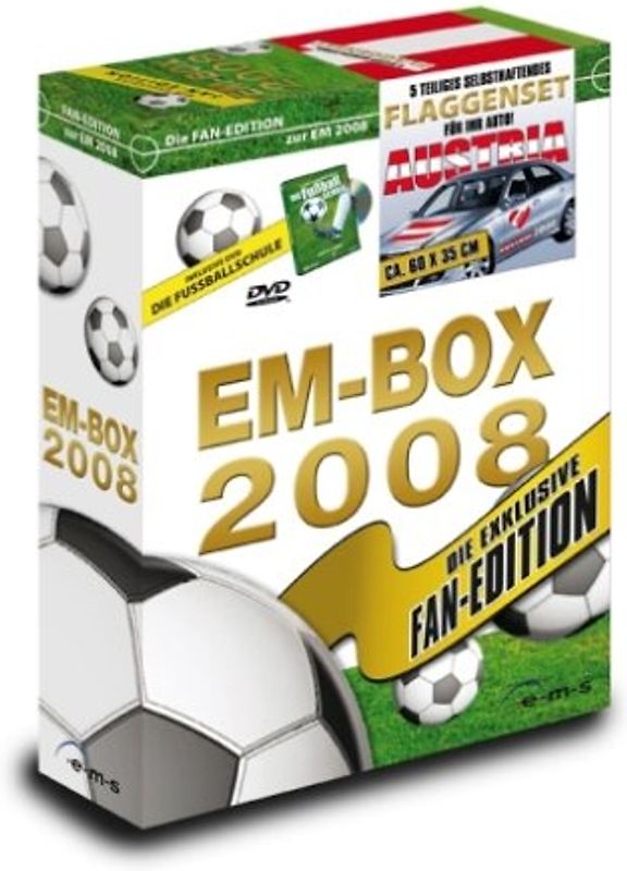 EM-Box 2008 (inkl. Austria-Flagge & Spielplan) DVD