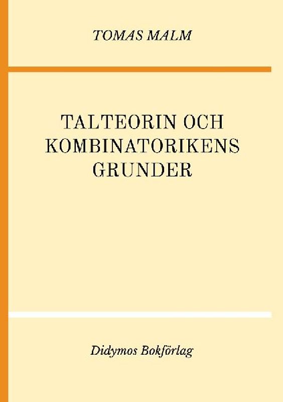 Talteorin och kombinatorikens grunder
