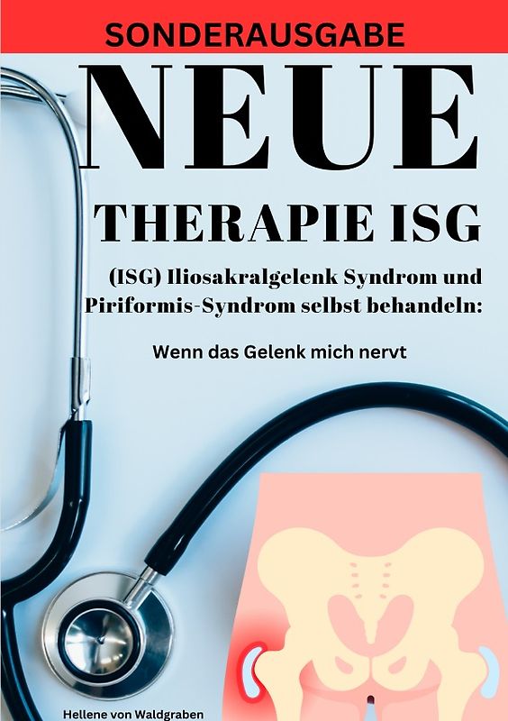 NEUE THERAPIE ISG: (ISG) Iliosakralgelenk Syndrom und Piriformis-Syndrom selbst behandeln: Wenn das Gelenk mich nervt: Grundwissen – Neue Therapieansätze – Übungen -SONDERAUSGABE