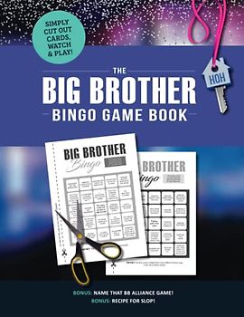 The Big Brother Bingo Game Book: Cut-and-Play Bingo Boards for the Ultimate Fan of the TV Show – with bonus trivia!
