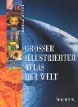 Grosser illustrierter Atlas der Welt