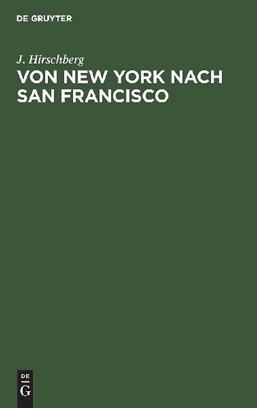 Von New York nach San Francisco