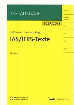 IAS/IFRS -Texte 2017/2018 - Wolf-Dieter Hoffmann [Taschenbuch, 10. Auflage 2017]