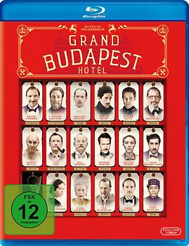 Grand Budapest Hotel Blu-ray Disc