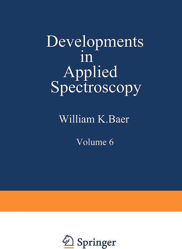 Developments in Applied Spectroscopy