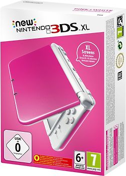Nintendo New 3DS blanc rose