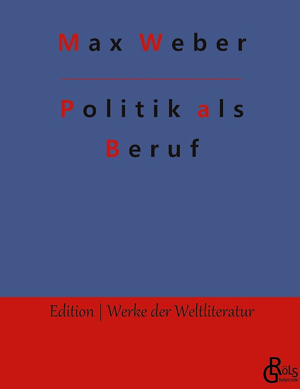 Politik als Beruf