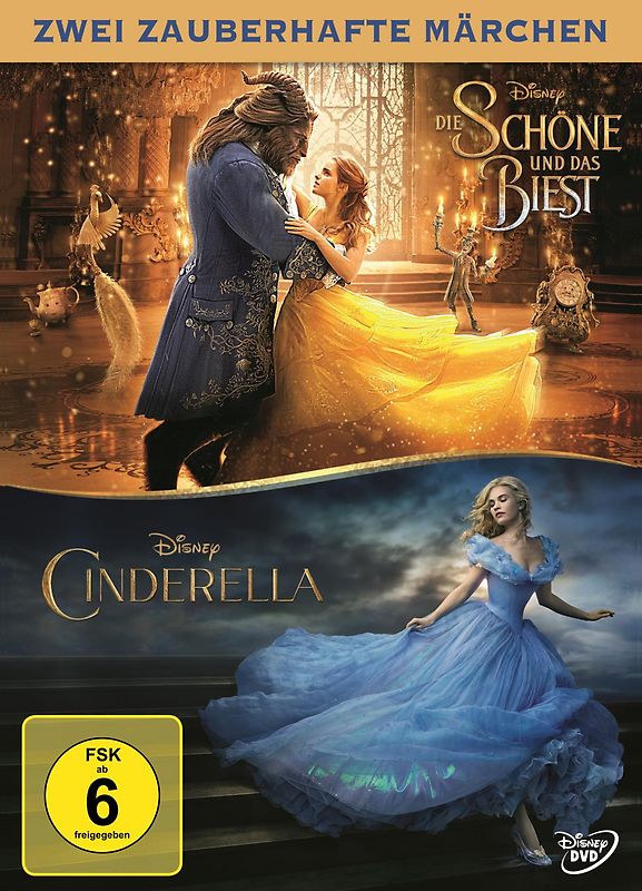 Die Schöne und das Biest / Cinderella [2 DVDs] DVD