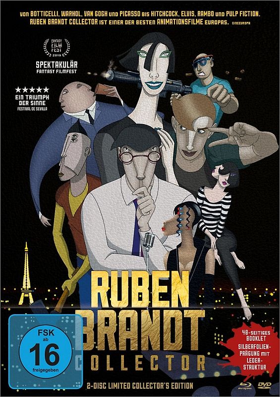 Ruben Brandt, Collector [Limited Collector's Edition Mediabook, inkl. DVD] Blu-ray Disc