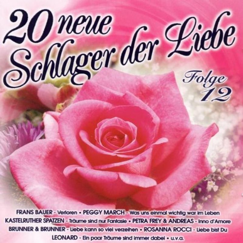 Various - 20 neue Schlager der Liebe. Folge 12