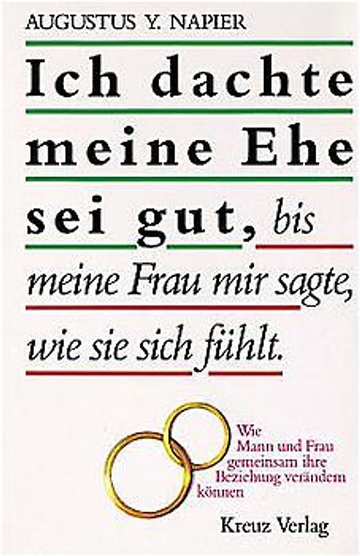 Ich dachte, meine Ehe sei gut, bis mir meine Frau sagte, wie sie sich fühlt