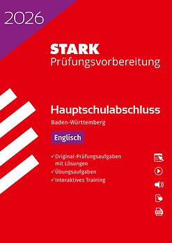 STARK Englisch - Hauptschulabschluss 2026 BW - Prüfungsvorbereitung inkl. Lösungen