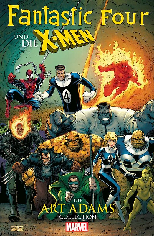 Fantastic Four und die X-Men: Die Art Adams Collection