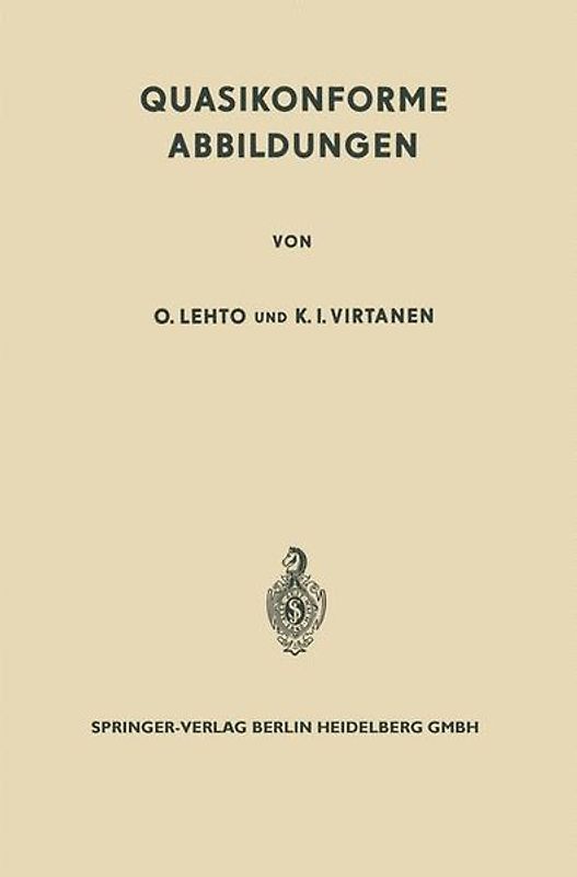 Quasikonforme Abbildungen