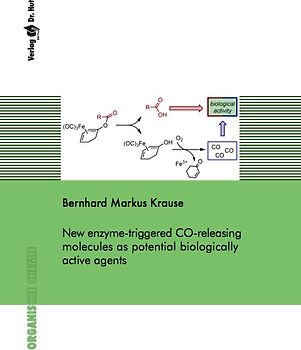 New enzyme-triggered CO-releasing molecules as potential biologically active agents