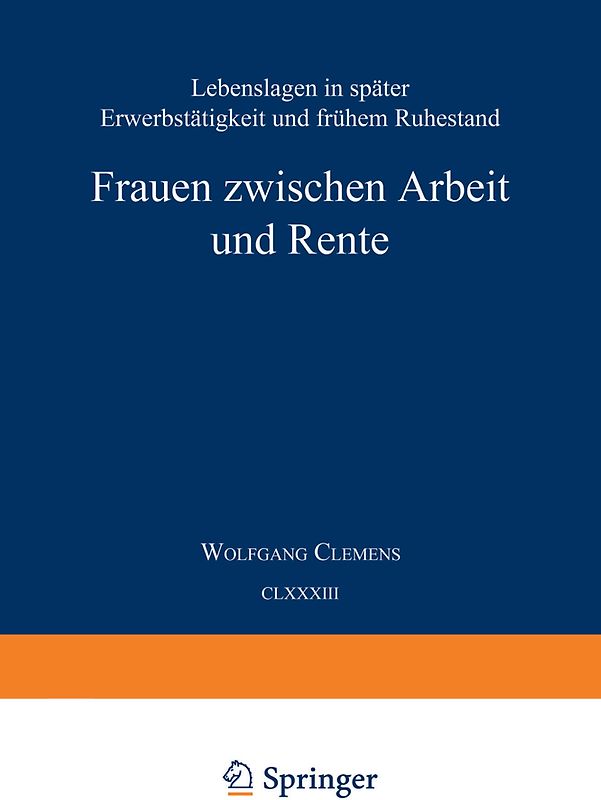 Frauen zwischen Arbeit und Rente