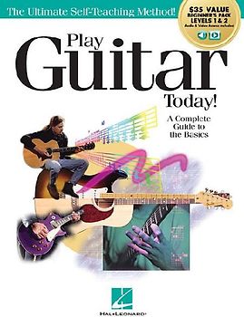 Play Guitar Today! All-In-One Beginner's Pack: Includes Book 1, Book 2, Audio & Video