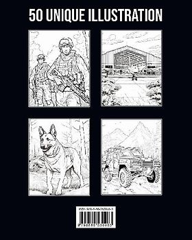 Livre de Coloriage Militaire