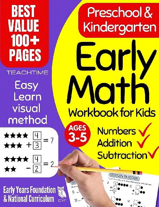 Early Math Workbook for Kids