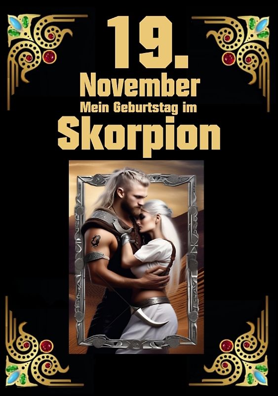 19. November, mein Geburtstag