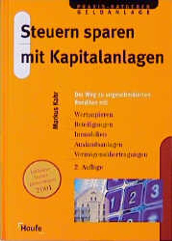 Steuern sparen mit Kapitalanlagen