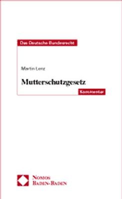 Mutterschutzgesetz