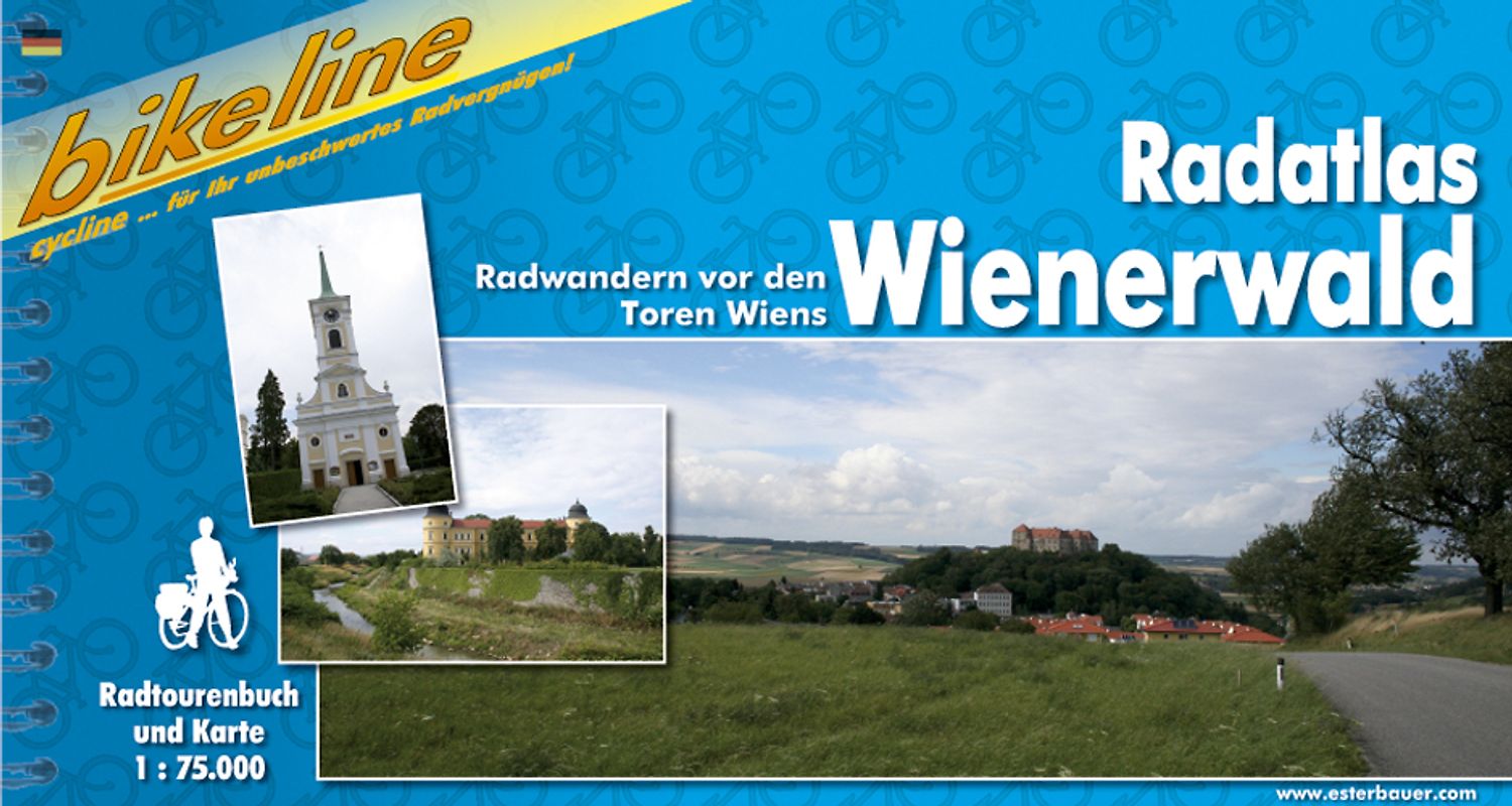 Radatlas Wienerwald. Radwandern vor den Toren Wiens. 1:75000