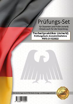 Tierheilpraktiker - Prüfungsfach: Arzneimittellehre -&nbsp;Prüfungs-Set