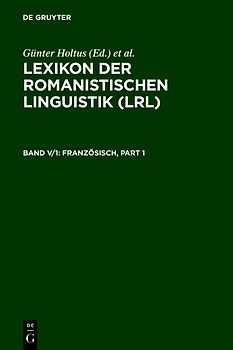 Lexikon der Romanistischen Linguistik (LRL) / Französisch