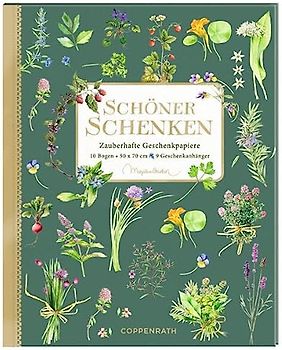 Geschenkpapier-Buch - Schöner schenken: Zauberhafte Geschenkpapiere