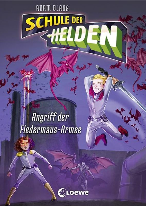 Schule der Helden (Band 2) - Angriff der Fledermaus-Armee