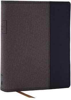 The Prayer Bible: Pray God's Word Cover to Cover (Nkjv, Black/Gray Leathersoft, Red Letter, Comfort Print)