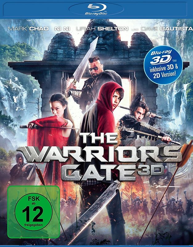 The Warriors Gate 3D 3D Blu-ray Disc