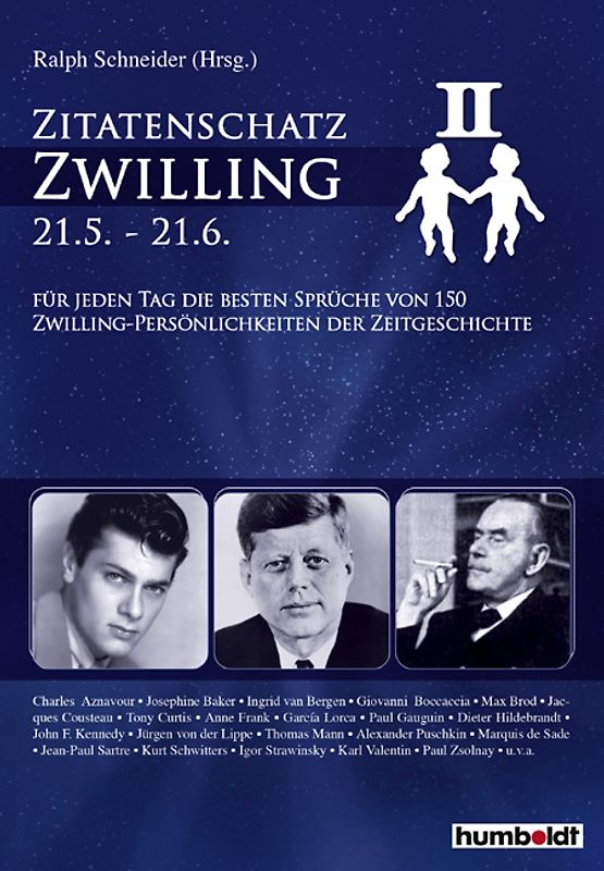 Zitatenschatz Zwilling - 21.05.-21.06.