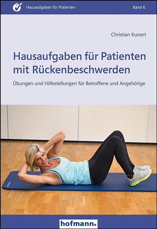 Hausaufgaben für Patienten mit Rückenbeschwerden