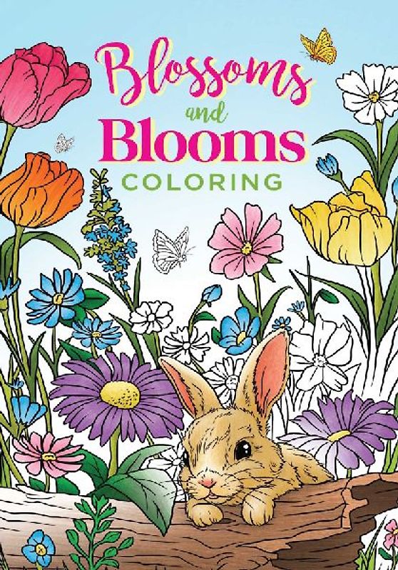 Blossoms and Blooms Coloring