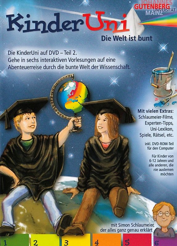 KinderUni: Die Welt ist bunt - Teil 2. DVD