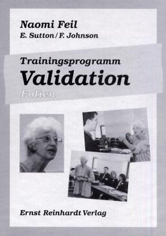Trainingsprogramm Validation. Overheadfolien