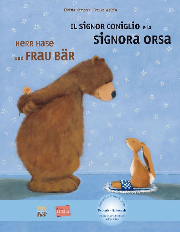 Herr Hase und Frau Bär (Deutsch-Italienisch)