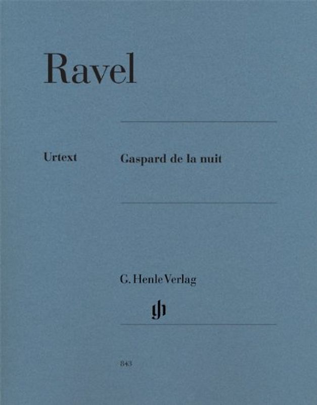 Gaspard de la nuit; Klavier - Maurice Ravel