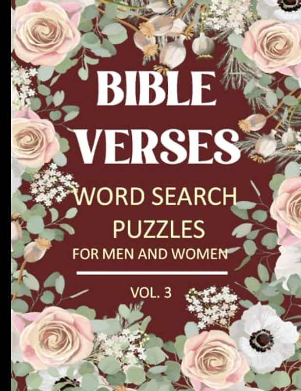 Bible Word Search Puzzles for Men and Women: Christian Word Game for Seniors, Adults and Teens