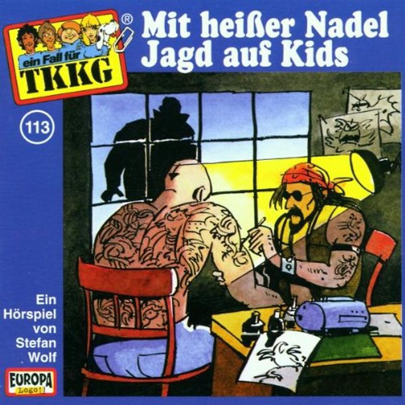 TKKG: Folge 113 - Mit heißer Nadel Jagd auf Kids