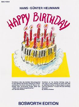 Happy Birthday. Variationen über das beliebte Geburtstagslied