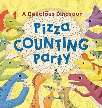 A Delicious Dinosaur Pizza Counting Party