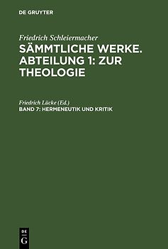 Friedrich Schleiermacher's literarischer Nachlaß. 2