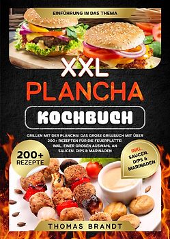XXL Plancha Kochbuch