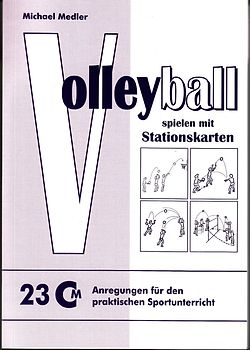 Volleyball spielen mit Stationskarten