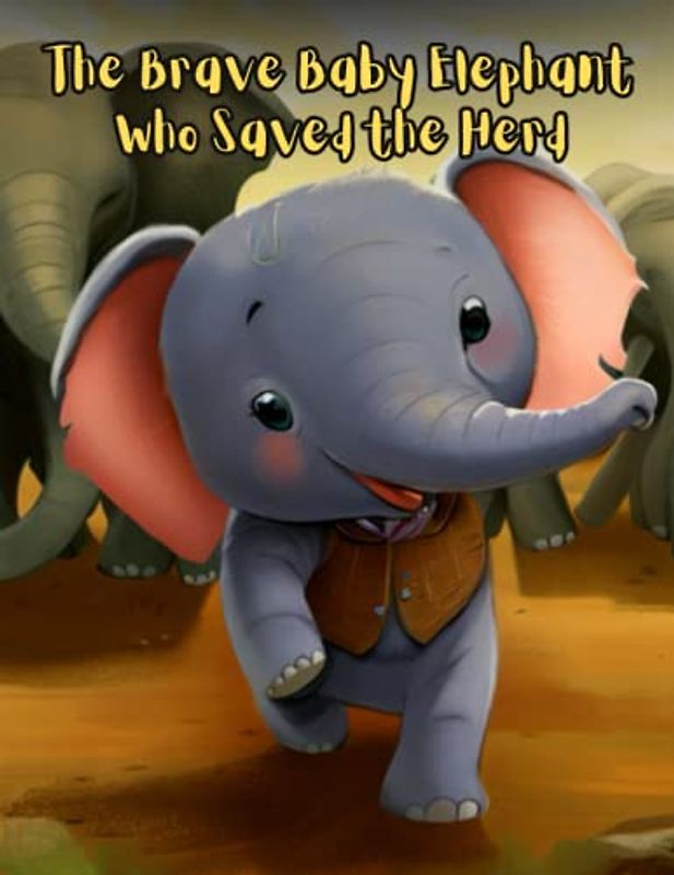 The Brave Baby Elephant Who Saved the Herd: Short Story for kids about Elephant, Perseverance & Self-Confidence I A Motivational Book For kids I Gift for kids age 4-8